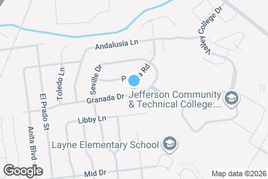 Map image of the property - 4723 Granada Dr