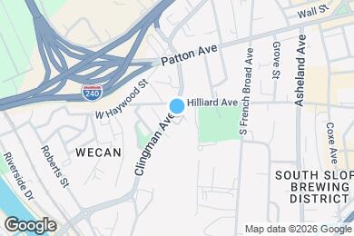 Map image of the property - 64 Clingman Ave