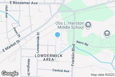 Map image of the property - 211 Guerrant St