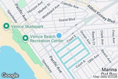 Map image of the property - 314 N Venice Blvd