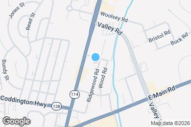 Map image of the property - 134 Ridgewood Rd