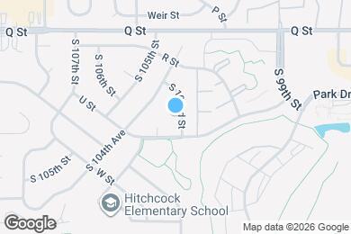 Map image of the property - 10205 T Cir