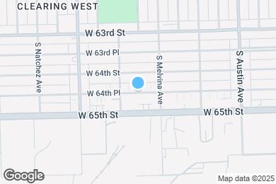 Map image of the property - 6256 W 64th Pl