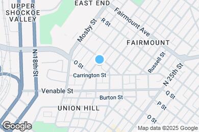 Map image of the property - 923 N 20th St