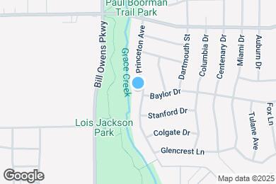 Map image of the property - 1301 Princeton Ave