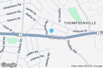 Map image of the property - 497 Boylston St