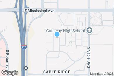 Map image of the property - 1269 S Blackhawk Way