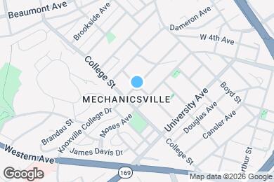 Map image of the property - 1506 Exeter Ave