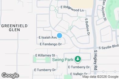 Map image of the property - 2969 E Isaiah Ave