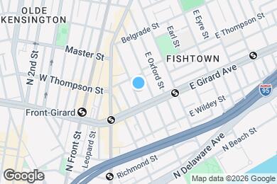Map image of the property - 1217 Crease St