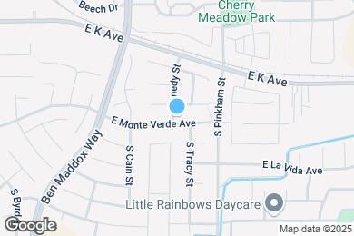Map image of the property - 1902 E Monte Verde Ave