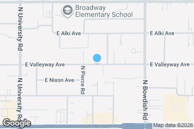 Map image of the property - 11122 E Valleyway Ave
