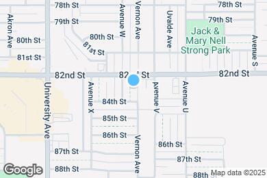 Map image of the property - 8208 Vernon Ave