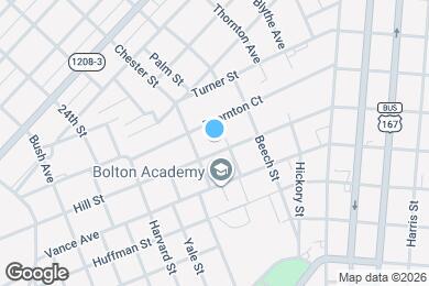 Map image of the property - 2112 Hill St