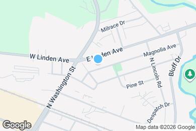 Map image of the property - 213 Magnolia Ave