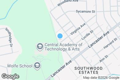 Map image of the property - 1406 Virginia Ave