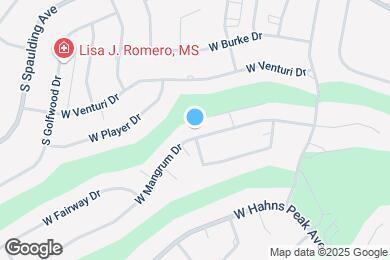 Map image of the property - 301 W Mangrum Dr