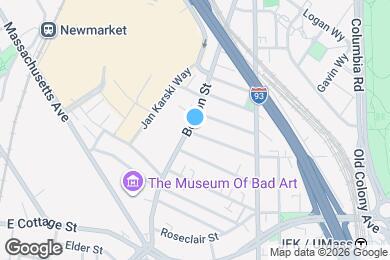 Map image of the property - 160 Boston St