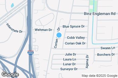 Map image of the property - 2524 Corian Glen Dr