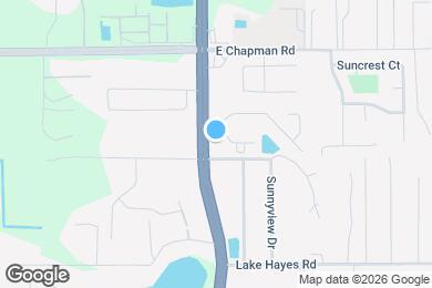 Map image of the property - Enclave at Alafaya