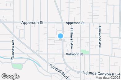 Map image of the property - 10259 Tujunga Canyon Blvd