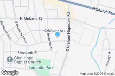 Map image of the property - 1714 Piedmont Way