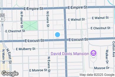 Map image of the property - 510 E Locust St
