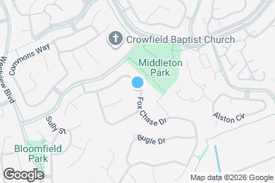Map image of the property - 120 Fox Chase Dr