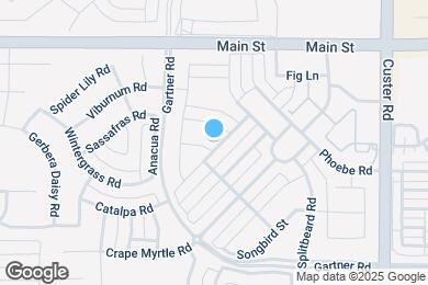 Map image of the property - 15582 Orchard Oriole Rd