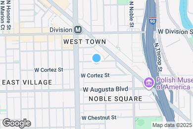 Map image of the property - 1519 W Thomas St