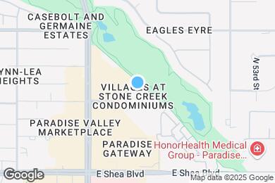 Map image of the property - 4850 E Desert Cove Ave