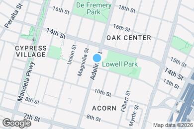 Map image of the property - 1202 Adeline St