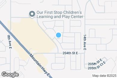Map image of the property - 20205 11th Ave Ct E