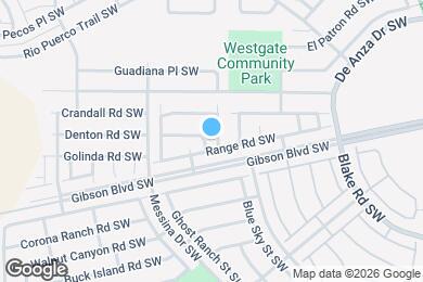 Map image of the property - 2115 Hermosa Creek Dr SW