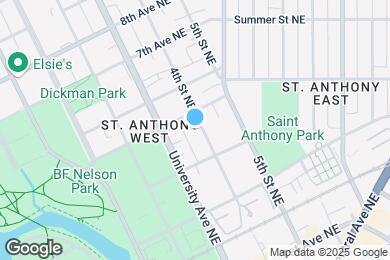 Map image of the property - 430 4th St NE