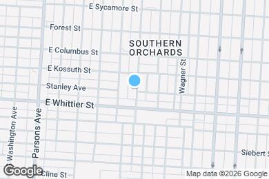 Map image of the property - 961 Heyl Ave