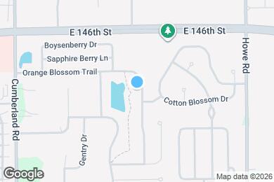Map image of the property - 14444 Orange Blossom Trl