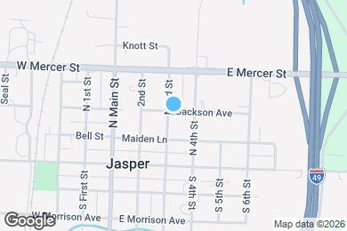 Map image of the property - 226 N 3rd St