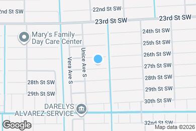 Map image of the property - 3506 27th St SW