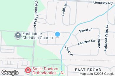 Map image of the property - 764 Sauter Ln