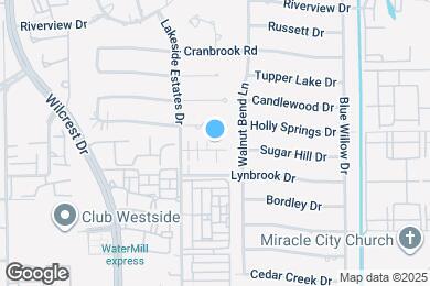 Map image of the property - 10814 Sugar Hill Dr