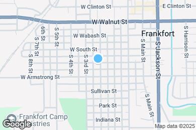 Map image of the property - 403 W Boone St