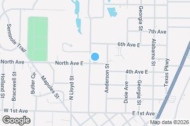 Map image of the property - 498 North Ave E
