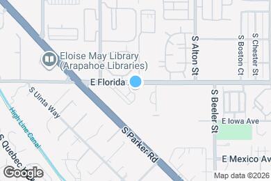 Map image of the property - 8822 E Florida Ave