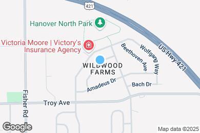 Map image of the property - 2869 Ludwig Dr
