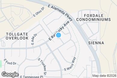 Map image of the property - 927 S Ventura St