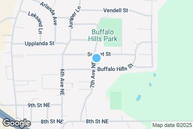 Map image of the property - 701 Buffalo Hills St