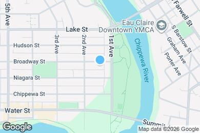 Map image of the property - 121 Broadway St