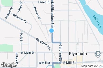 Map image of the property - 330 N Milwaukee St