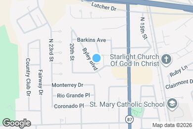 Map image of the property - 2918 Byley Blvd